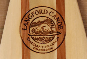 Langford Laminated Otter Tail Paddle - Langford Canoe Limited