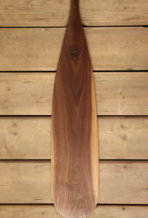 Langford Solid Walnut Beaver Tail Paddle - Langford Canoe Limited