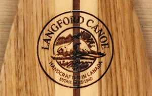 Langford Premium Laminated Beaver Tail Paddle - Langford Canoe Limited