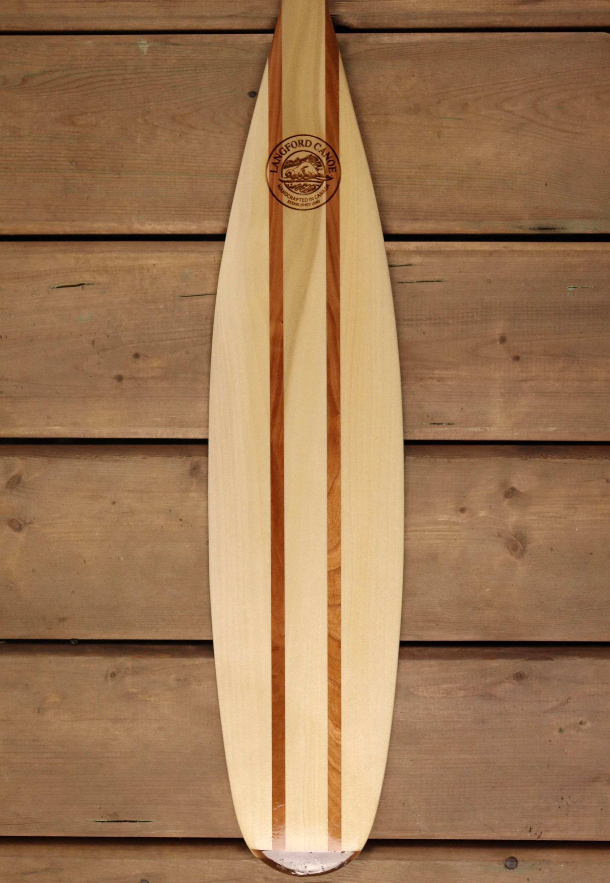 Langford Laminated Otter Tail Paddle - Langford Canoe Limited