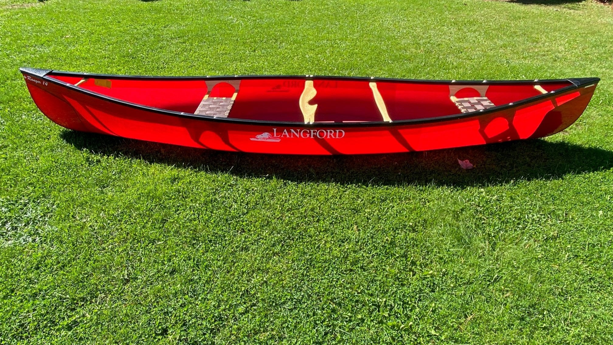 2020 Red Langford Canoe - Langford Canoe Limited