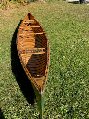 70's Northland Cedar Canoe with Canvas