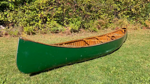 70's Northland Cedar Canoe with Canvas