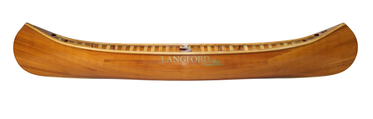 Display Canoe with Recurved Ends - 12 feet